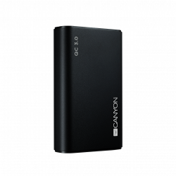 Canyon 10000mAh Quick Charge 3.0 Power Delivery čierny