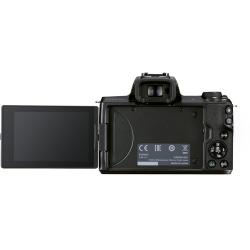Canon M50 Mark II + EF-M 15-45mm IS STM čierny Value Up kit (brašna + 16GB SDHC karta)