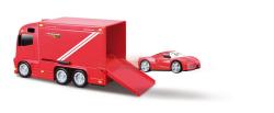 Bburago Ferrari Kids Race & Haul Launcher nákladné auto