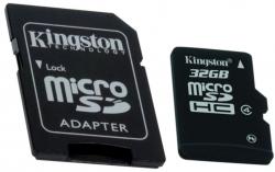 Kingston MicroSDHC 32GB Class 4