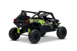 BENEO Kawasaki TERYX KRX 1000 12V, čierne, jednomiestne, odpružená zadná náprava, 2,4 Ghz diaľkové o