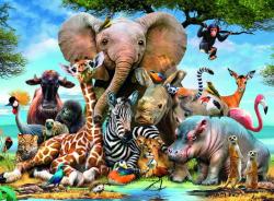 Ravensburger Africkí priatelia 300d