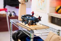 Lego Spider-Man a naháňačka väzenského transportéru