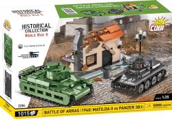 Cobi Cobi 2284 II WW Battle of Arras 1940 Matilda II vs Panzer 38t, 1:35, 1015 k