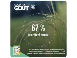 GOOD GOUT BIO Banánové polštářky 3x50 g