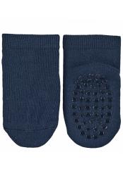STERNTALER Ponožky protišmykové krátke ABS 2ks v balení námornícka modrá chlapec veľ. 22 12-24m