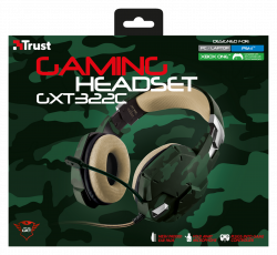 Trust GXT 322C Carus green camouflage