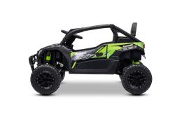 BENEO Kawasaki TERYX KRX 1000 12V, čierne, jednomiestne, odpružená zadná náprava, 2,4 Ghz diaľkové o