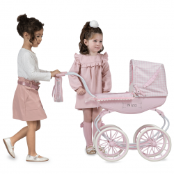 DeCuevas DeCuevas 87046 Kočík pre bábiky hlboký NIZA 2022 - 68 cm