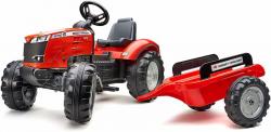 Falk FALK Šliapací traktor 4010AB Massey Ferguson S8740 - červený