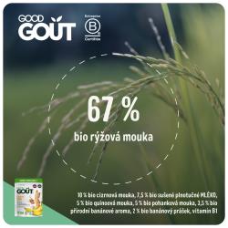 GOOD GOUT BIO Banánové polštářky 3x50 g