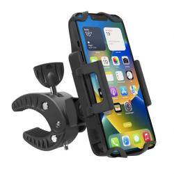 Hama Strong , univerzálny držiak na mobil so šírkou 5-9 cm, na riadidlá bicykla, otočný o 360°