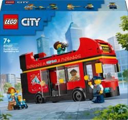 LEGO LEGO® City 60407 Červený dvojposchodový vyhliadkový autobus