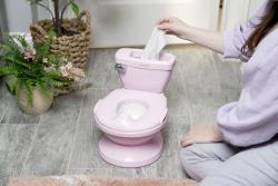 INGENUITY Toaleta detská so zvukom My Size™ Ružová