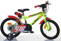 DINO Bikes DINO Bikes - Detský bicykel 16" 416US - zeleno - čierny  2020