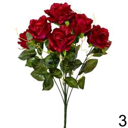 Kytica ruža červená 61cm