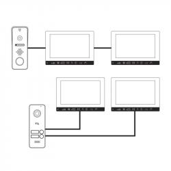 Emos Monitor pre videovrátnik EM-10AHD strieborný