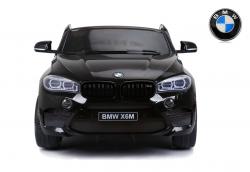 BENEO BMW X6 M, 2 miestne, elektrická brzda, 2x motor, dialkové ovládanie, čierne lakované