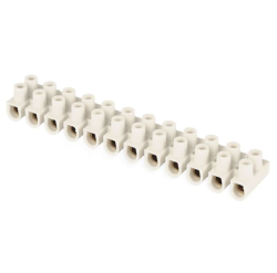 Emos Skrutková svorkovnica 12×6–10mm2, 450V, biela