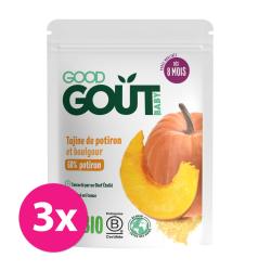 GOOD GOUT BIO Dýňové tažíne s bulgurem 3x190 g