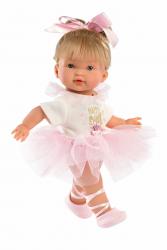 Llorens Llorens 28035 VALERIA - realistická bábika bábätko s celovinylovým telom - 28 cm