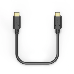 Hama kábel USB-C to USB-C čierny 1.5m