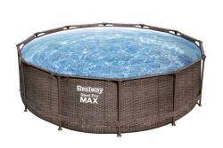 Bestway Záhradný bazén Bestway 56709 Steel Pro MAX 3.66m x 1.00m Pool Set