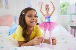 Mattel Mattel Barbie Svietiaca magická baletka s ružovou sukňou