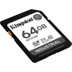 Kingston Industrial SDXC 64GB class 10 UHS-I U3 (r100MB,w80MB)