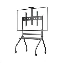 Onkron TS2080 mobilný stojan pre TV 60"-120" s držiakom, čierny, VESA max 1000x600  + doručenie zadarmo 