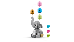 Lego Slonie mláďa na oblohe