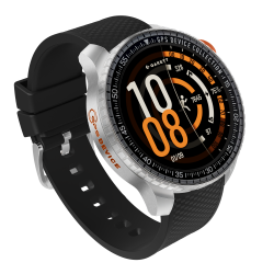 Garett Smartwatch COMPASS Silver, GPS