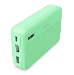 Hama Pocket 10 USB-C 10000mAh 2.1A zelený