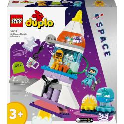 LEGO LEGO® DUPLO® 10422 Vesmírne dobrodružstvo s raketoplánom 3 v 1