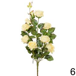 Kytica ruža postupná žltá 65cm