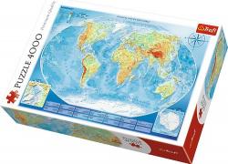 Trefl Trefl Puzzle 4000 dielikov Veľká mapa sveta
