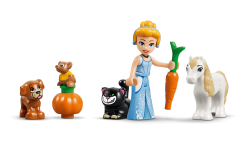 Lego Popoluškin zámok a zvieratká