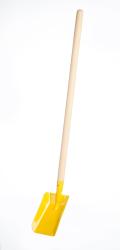 Teddies Lopata / Lopatka žltá s násadou kov / drevo 80cm náradie