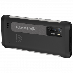 myPhone Hammer IRON 4 strieborný