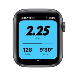 Apple Watch Nike Series 6 GPS, 44mm Space Gray Aluminium Case with Anthracite/Black Nike Sport Band