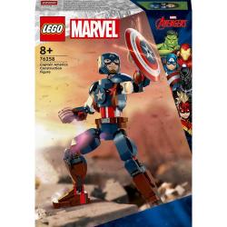 LEGO LEGO® Marvel 76258 Zostaviteľná figúrka: Captain America