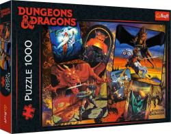 Trefl Puzzle 1000 - Pôvod Dungeons & Dragons / Hasbro Dungeons & Dragons