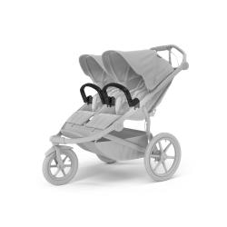 THULE Kočík súrodenecký Urban Glide Double Black/Soft Beige set M