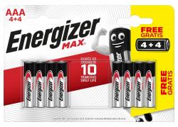 Energizer MAX LR03 (AAA) 4+4ks
