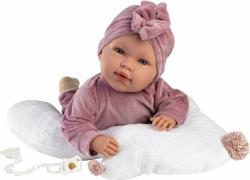 Llorens Llorens 74118 NEW BORN - realistická bábika bábätko so zvukmi a mäkkým látkovým telom - 42