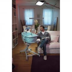 CHICCO Postieľka/lehátko/stolička Baby Hug 4v1 - Aquareelle