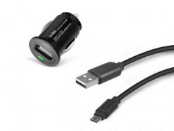 SBS Nabíjacia sada do auta micro USB, 2000 mA