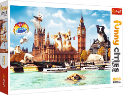 Trefl Trefl Puzzle 1000 Crazy City - Psy v Londýne