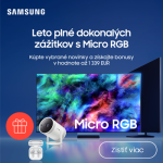 Leto plné dokonalých zážitkov s Micro RGB 