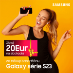 20€ kupón na nové slúchadlá za nákup Samsung Galaxy S23 | S23+ | S23 Ultra  